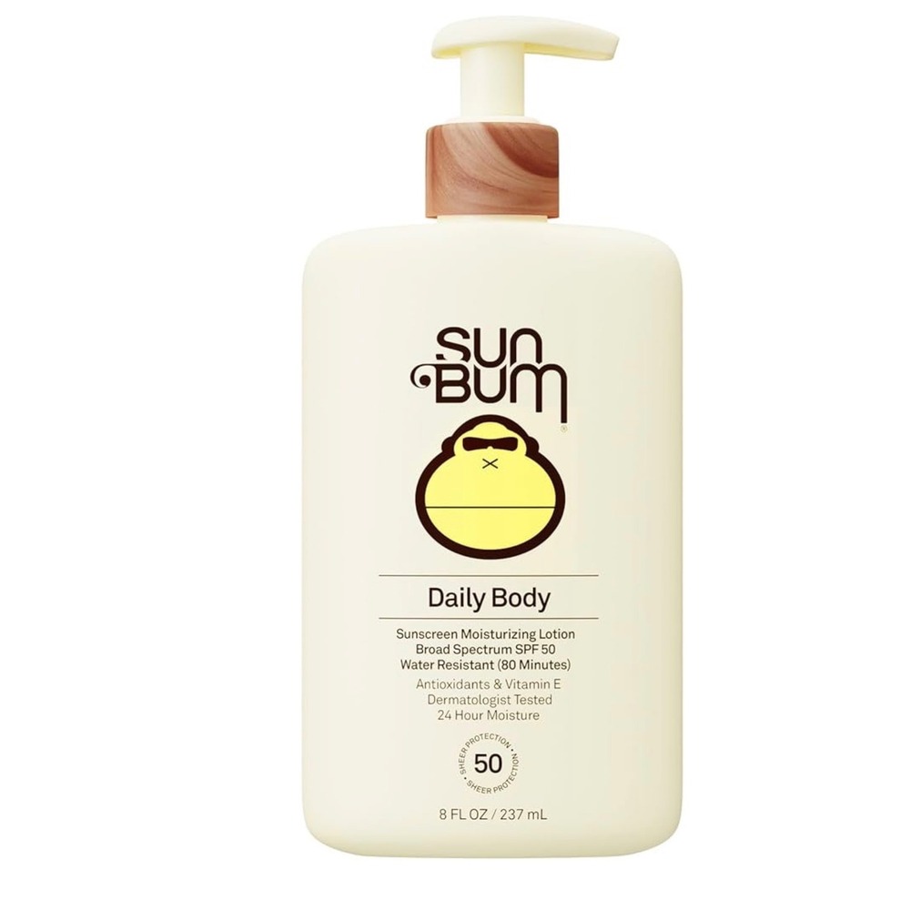 Sun Bum Daily Body Sunscreen Moisturizing Lotion SPF 50 8 FL OZ 237 mL New
